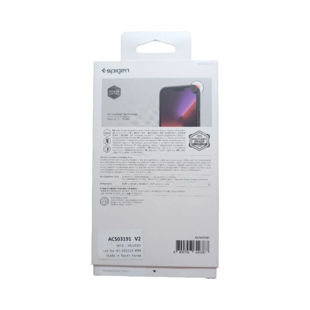 J3-O Spigen Thin Fit Case for iPhone 13 Pro Max/ 12 Pro Max - Matte Black (Open)
